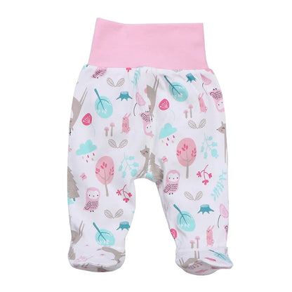 Baby Pants Cotton Baby Footies Leggings Children Clothing Newborn Baby Boys Pants Girls Pants High Elasticity Baby Trousers