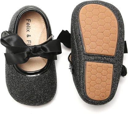 Soft Sole Leather Baby Shoes - Infant Baby Walking Shoes Moccasinss Rubber Sole Crib Shoes