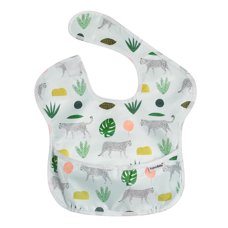 1Pcs Baby Bibs TPU Waterproof Feeding Bibs Unisex Washable Fashion Bibs for Girls & Boys Stain and Odor Resistant