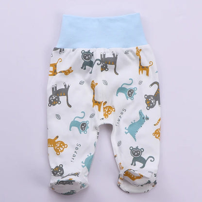 Baby Pants Cotton Baby Footies Leggings Children Clothing Newborn Baby Boys Pants Girls Pants High Elasticity Baby Trousers